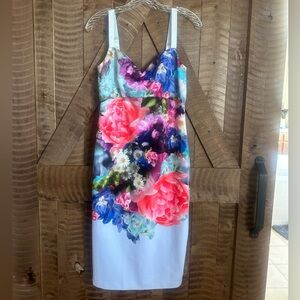 NWT Ted Baker Pencil Floral Dress